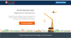 Desktop Screenshot of brain-boost.com