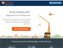 Tablet Screenshot of brain-boost.com